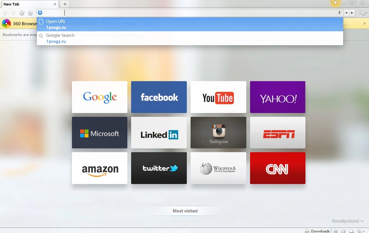 360 Browser 7.5.2.110
