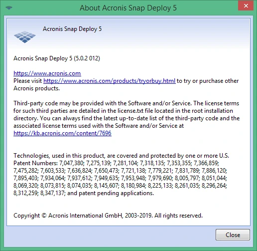 Acronis Snap Deploy 6.0.3900 Update 1 + key
