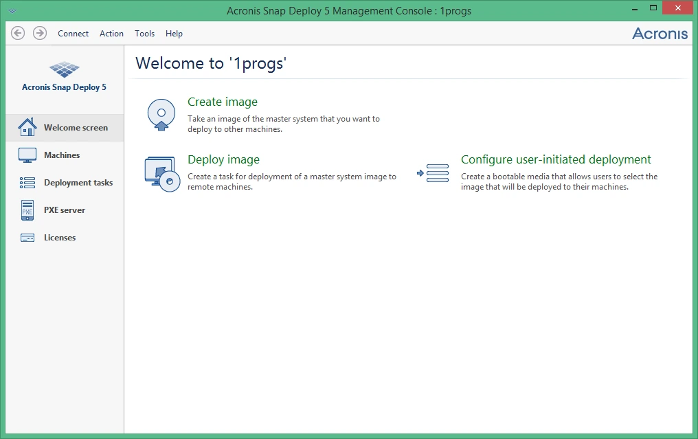 Acronis Snap Deploy 6.0.3900 Update 1 + key