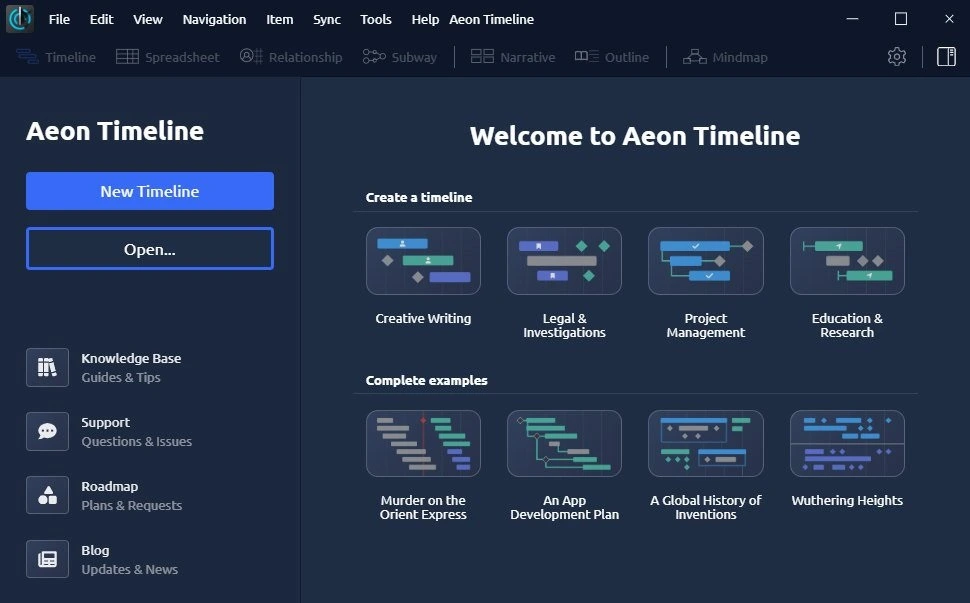 Aeon Timeline 3.5.50 + crack