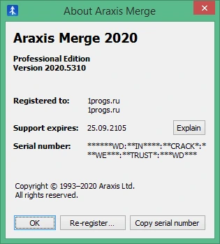 Araxis Merge Professional 2025.1 + key
