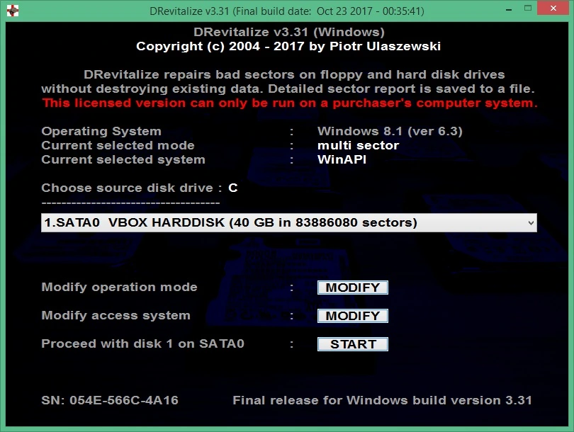DRevitalize 3.31 + key