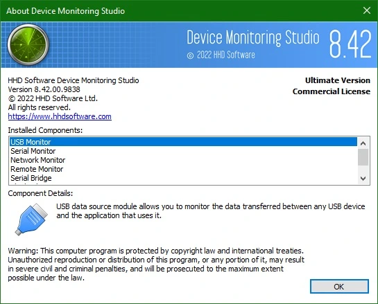 Device Monitoring Studio Ultimate 8.42.00.9838 + key