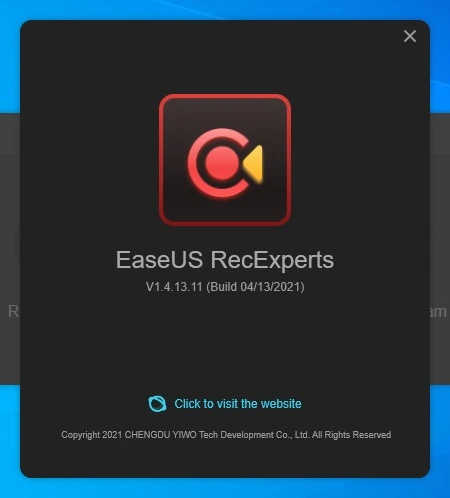 EaseUS RecExperts Pro 4.0.4 + код активации