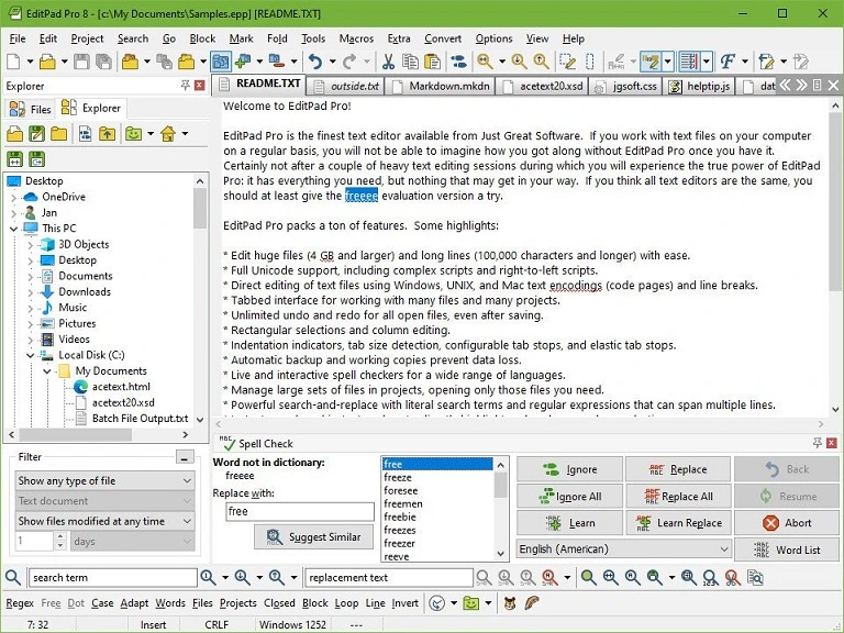 EditPad Pro 8.4.3 + crack