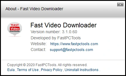 Fast Video Downloader 4.0 на русском + код активации