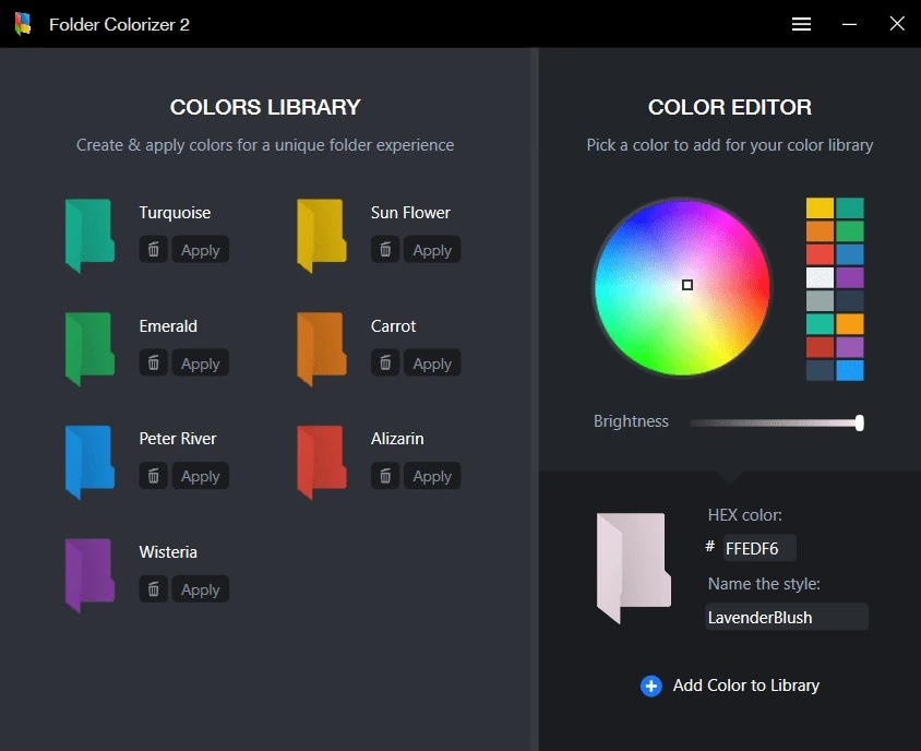 Folder Colorizer 2 v4.1.6 + лицензионный ключ