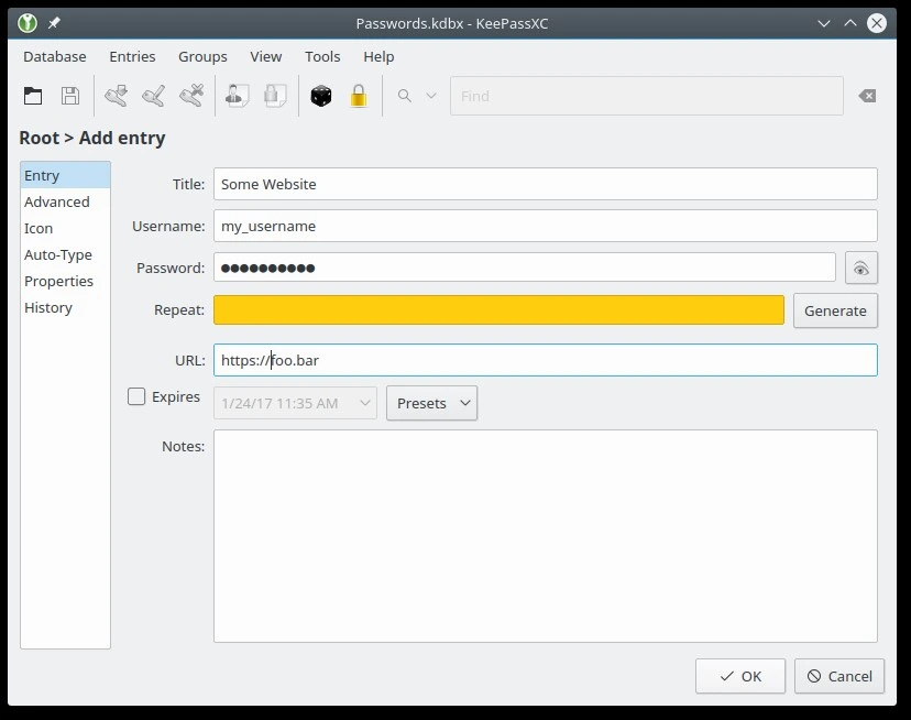 KeePass Password Safe 2.61.1 на русском