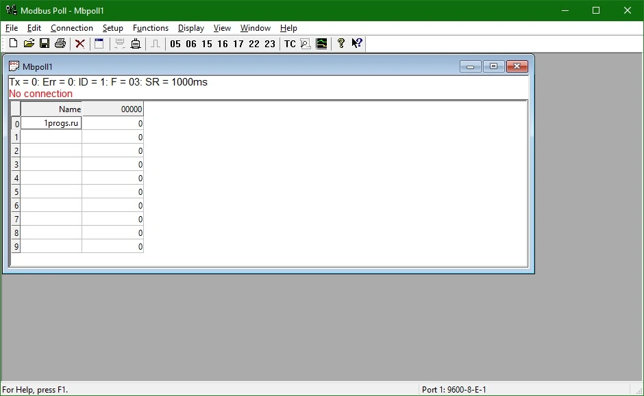 Modbus Poll 13.2.1.2558 + registration key
