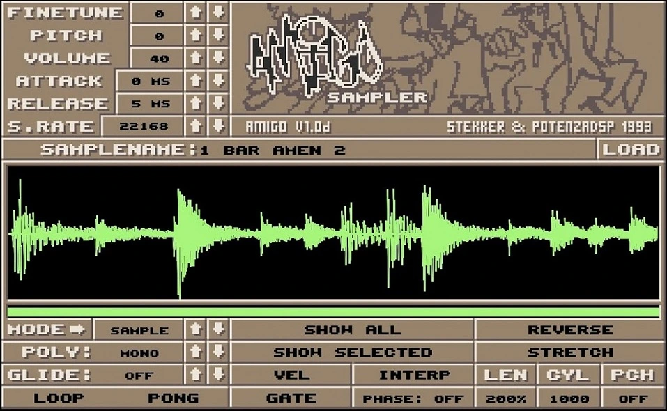 Amigo Sampler 1.0.1 + crack