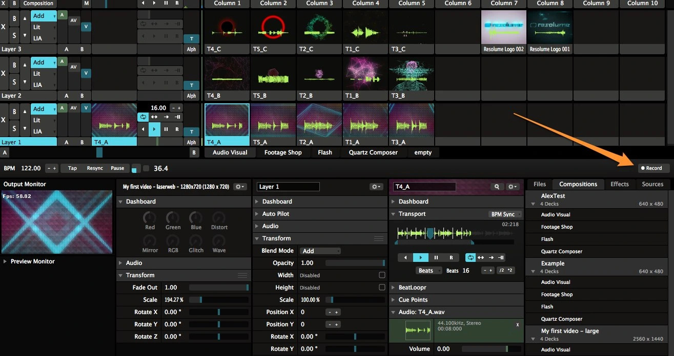 Resolume Arena 7.26.2 + crack