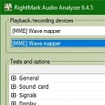 RightMark Audio Analyzer 6.4.5