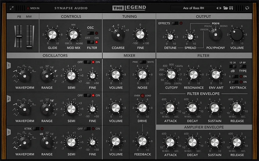 Synapse Audio The Legend HZ 2.0 + crack