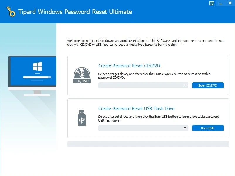 Tipard Windows Password Reset Platinum / Ultimate 1.0.12 + код активации