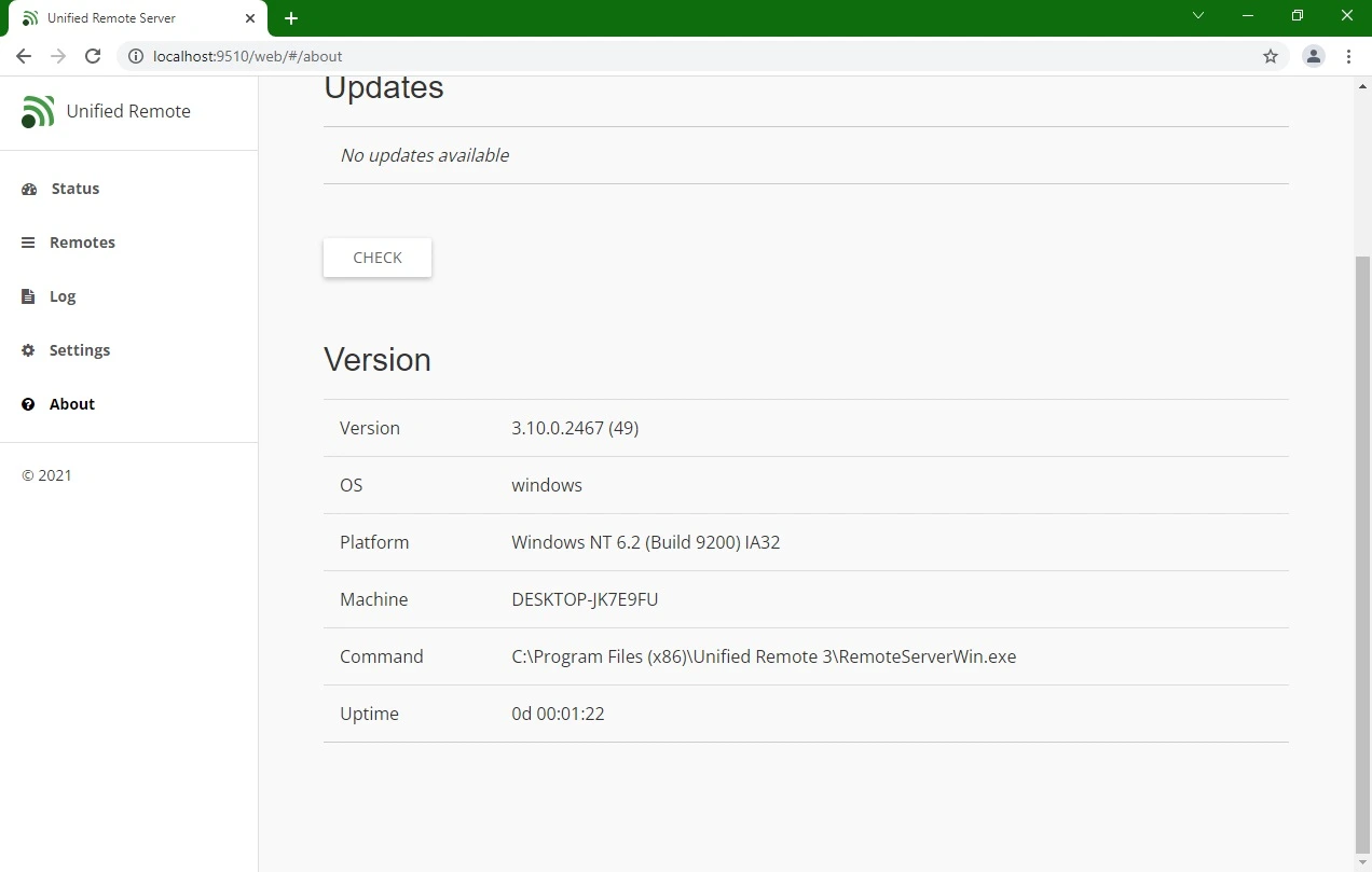 Unified Remote 3.10.0.2467