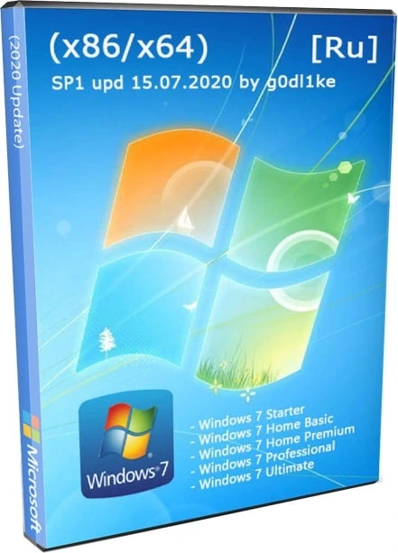 Windows 7 SP1 х86-x64 by g0dl1ke