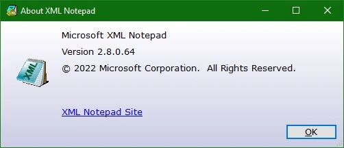 XML Notepad 2.8.0.63