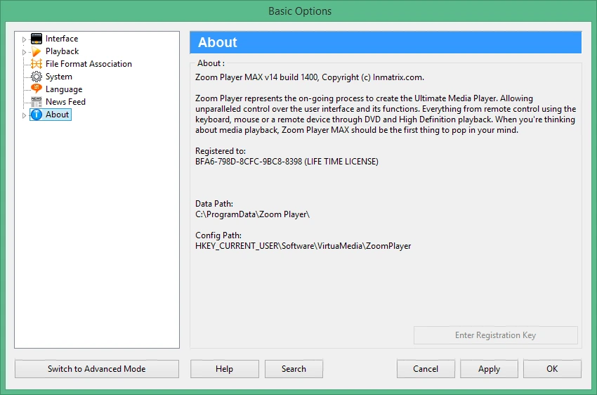 Zoom Player MAX 22.5 Beta 2 + crack