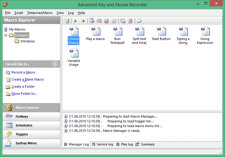 Advanced Key and Mouse Recorder 2.9.9.5 крякнутый