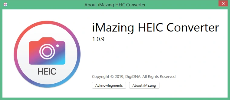 iMazing HEIC Converter 1.0.9