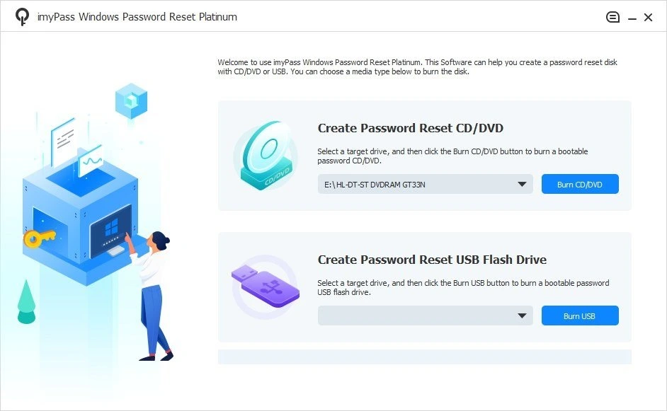 imyPass Windows Password Reset Platinum 1.0.16 + ключ активации