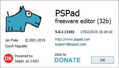 PSPad 5.0.7 (770) на русском