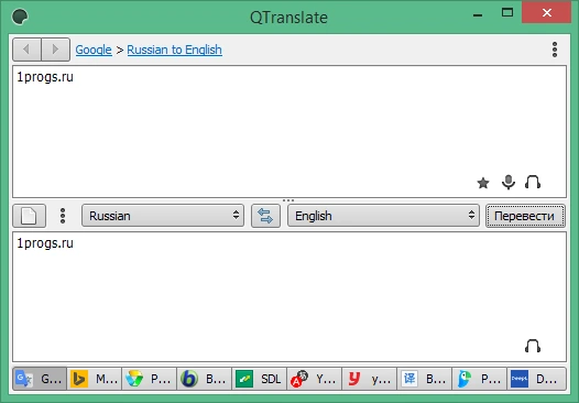 QTranslate 6.10.0 на русском