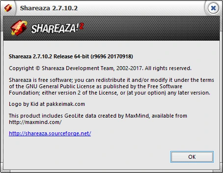 Shareaza 2.7.10.2 русская версия