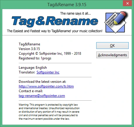 Tag & Rename 3.9.15