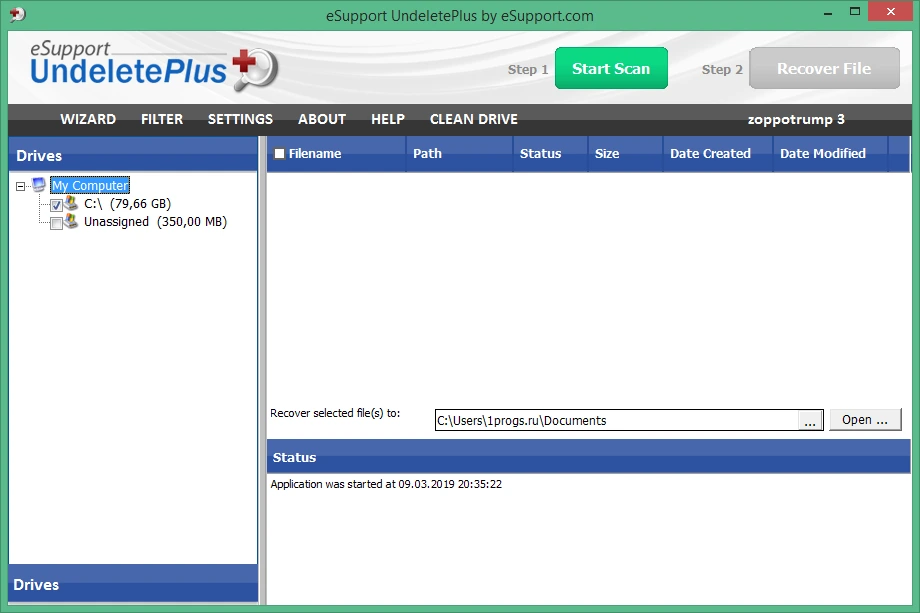 Undelete Plus 3.0.19.415 на русском языке + ключ
