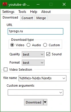 youtube-dl-gui 3.2.3